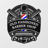 Voorzijde  winkelhendel aanpassen raamsticker (Vel)