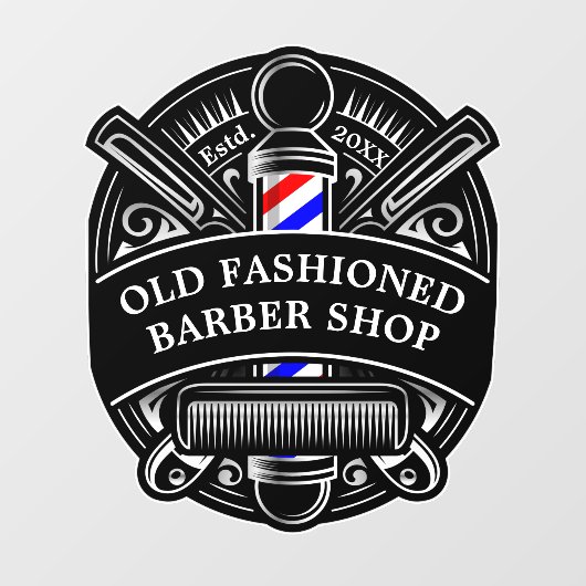 Voorzijde  winkelhendel aanpassen raamsticker (Vel)