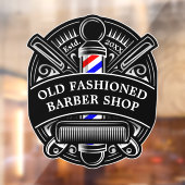 Voorzijde  winkelhendel aanpassen raamsticker (Vel 2)