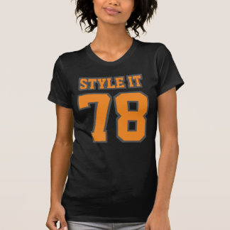 Voorzijde, ZWARTE ORANJE Bella Canvas Katoenen T-shirt