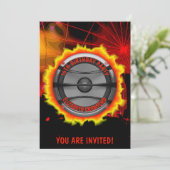 Voorzitter Birthday of een soort partijuitnodiging Kaart (Staand voorkant)