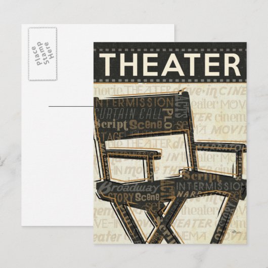 Voorzitter directeur briefkaart (Voorkant / Achterkant)