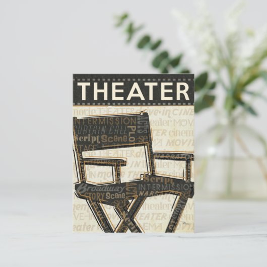 Voorzitter directeur briefkaart (Staand voorkant)