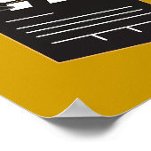 Voorzitter directeur: nummer één dramaleraar poster (Hoek)