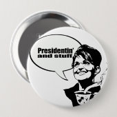 Voorzitter en dergelijke ronde button 4,0 cm (Voorkant /achterkant)