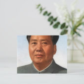 Voorzitter Mao Briefkaart (Staand voorkant)