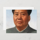 Voorzitter Mao Briefkaart (Voorkant / Achterkant)