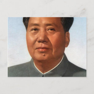 Voorzitter Mao Briefkaart