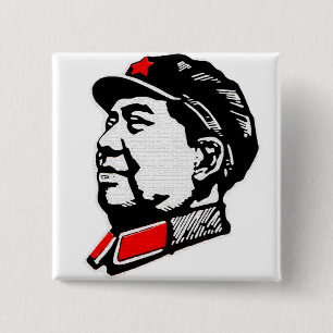 Voorzitter Mao Button