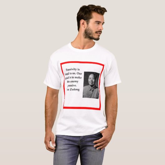 Voorzitter Mao T-shirt (Voorkant volledig)