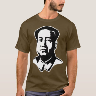 Voorzitter Mao Zedong Chinese communistische propa T-shirt