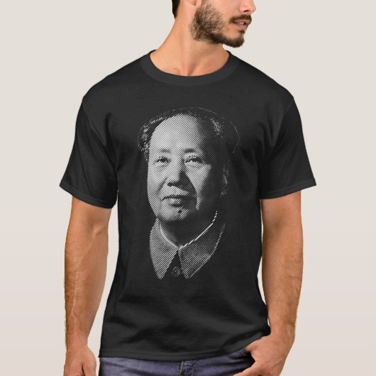 Voorzitter Mao Zedong portret T-shirt (Voorkant)