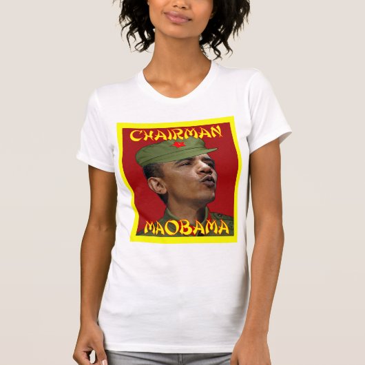 Voorzitter Maobama T-shirt (Voorkant)