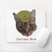 Voorzitter Meow Muismat (Met muis)