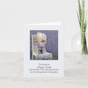 Voorzitter met Pet en bloemen Kaart