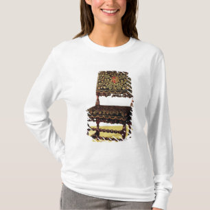 Voorzitter met spiraalstrekkers, eind 17e eeuw t-shirt