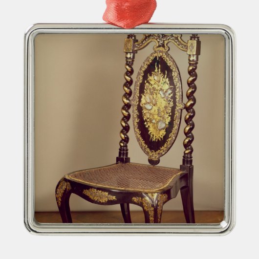 Voorzitter, midden 19e eeuw metalen ornament (Voorkant)