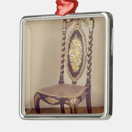 Voorzitter, midden 19e eeuw metalen ornament (Links)