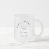 Voorzitter Mok glazen koffie