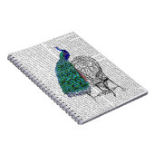 Voorzitter Peacock Notitieboek (Rechterzijde)