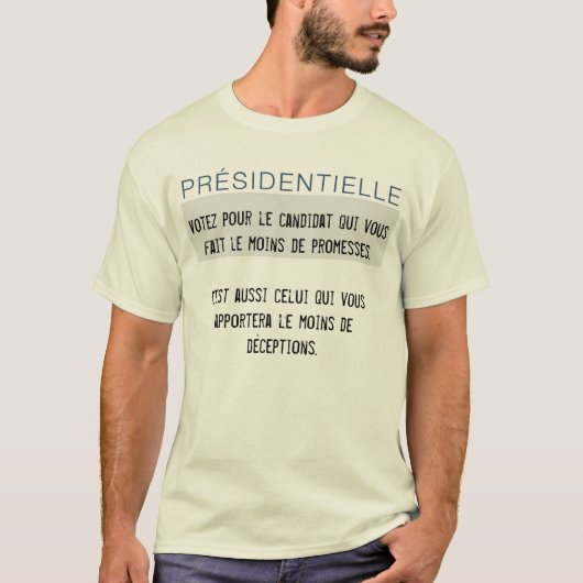 Voorzitter T-shirt (Voorkant)