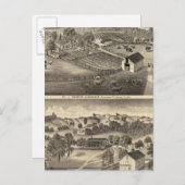 Voorzitter van Charles Alexander Briefkaart (Voorkant / Achterkant)