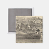 Voorzitter van Charles Alexander Magneet (Voorkant / Achterkant)