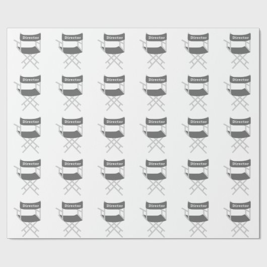 Voorzitter van de directeur cadeaupapier (Vlak)