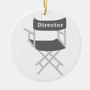 Voorzitter van de directeur keramisch ornament