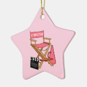 Voorzitter van de directeur: Nummer één directeur Keramisch Ornament (Links)