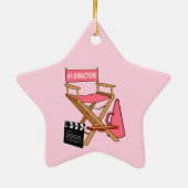 Voorzitter van de directeur: Nummer één directeur Keramisch Ornament (Achterkant)