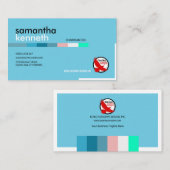 Voorzitter van de European Elegance Modern Creativ Visitekaartje (Voorkant / Achterkant)