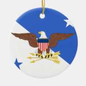 Voorzitter van de gezamenlijke staf keramisch ornament (Voorkant)