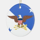 Voorzitter van de gezamenlijke staf keramisch ornament (Links)