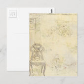 Voorzitter van het Franse land Briefkaart (Voorkant / Achterkant)