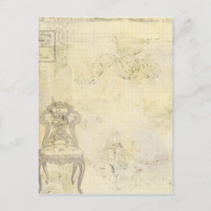 Voorzitter van het Franse land Briefkaart