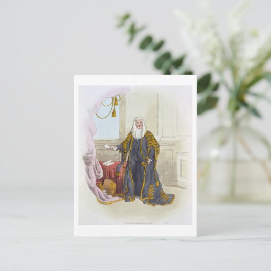 Voorzitter van het Lagerhuis uit 'Costume of the H Briefkaart (Staand voorkant)