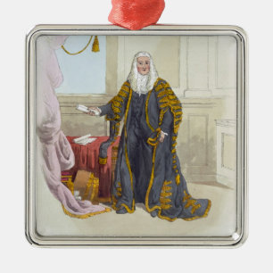 Voorzitter van het Lagerhuis uit 'Costume of the H Metalen Ornament
