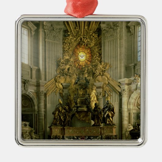 Voorzitter van St. Peter, 1665 Metalen Ornament (Voorkant)