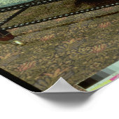 Voorzitter van William Morris Poster (Hoek)