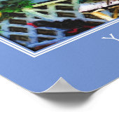 Voorzitter voor hobbytuin Persoonlijk Poster (Hoek)