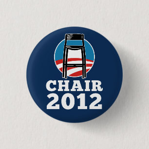 Voorzitter voor President 2012, knop Ronde Button 3,2 Cm