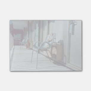 Voorzitters buiten het Beach Hotel Rooms Post-it® Notes