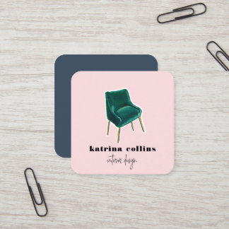  voorzitters | Interne ontwerpkaarten Vierkante Visitekaartje