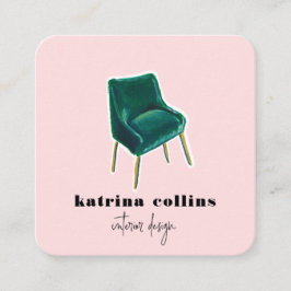  voorzitters | Interne ontwerpkaarten Vierkante Visitekaartje