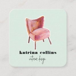  voorzitters | Interne ontwerpkaarten Vierkante Visitekaartje