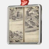 Voorzitters van DG Heald, JM Bowles Metalen Ornament (Links)