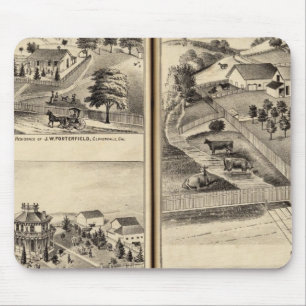 Voorzitters van DG Heald, JM Bowles Muismat