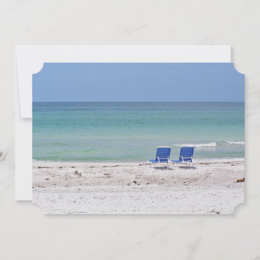 Voorzitters van het strand kaart (Voorkant)