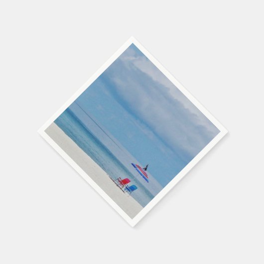 Voorzitters van het strand servetten (Hoek)